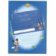 Conjunto de Papel de Carta Mickey Mouse Blue Disney