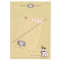 Conjunto de Papel de Carta VINTAGE Disney - 70th Anniversary