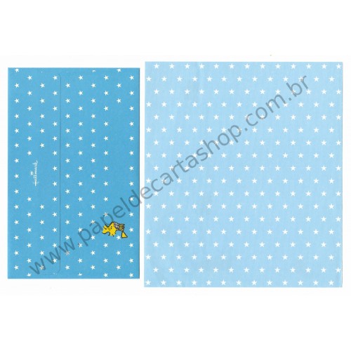 Conjunto de Papel de Carta Snoopy Typing Letters CAZ Peanuts Hmk