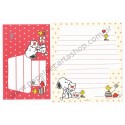 Conjunto de Papel de Carta Snoopy Typing Letters CVM Peanuts Hmk