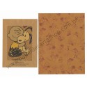 Conjunto de Papel de Carta Kraft Snoopy and Charlie Brown - Peanuts