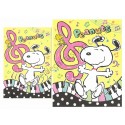 Conjunto de Papel de Carta Snoopy with Music - Peanuts