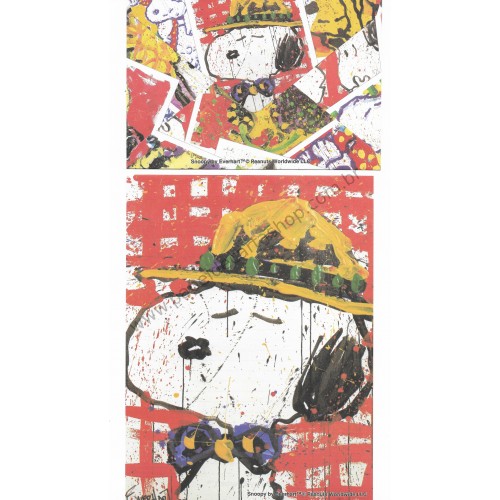 Conjunto de Papel de Carta Snoopy By Everhart TM VM Peanuts