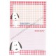 Conjunto de Papel de Carta Original Antigo Snoopy XVM Peanuts Japan