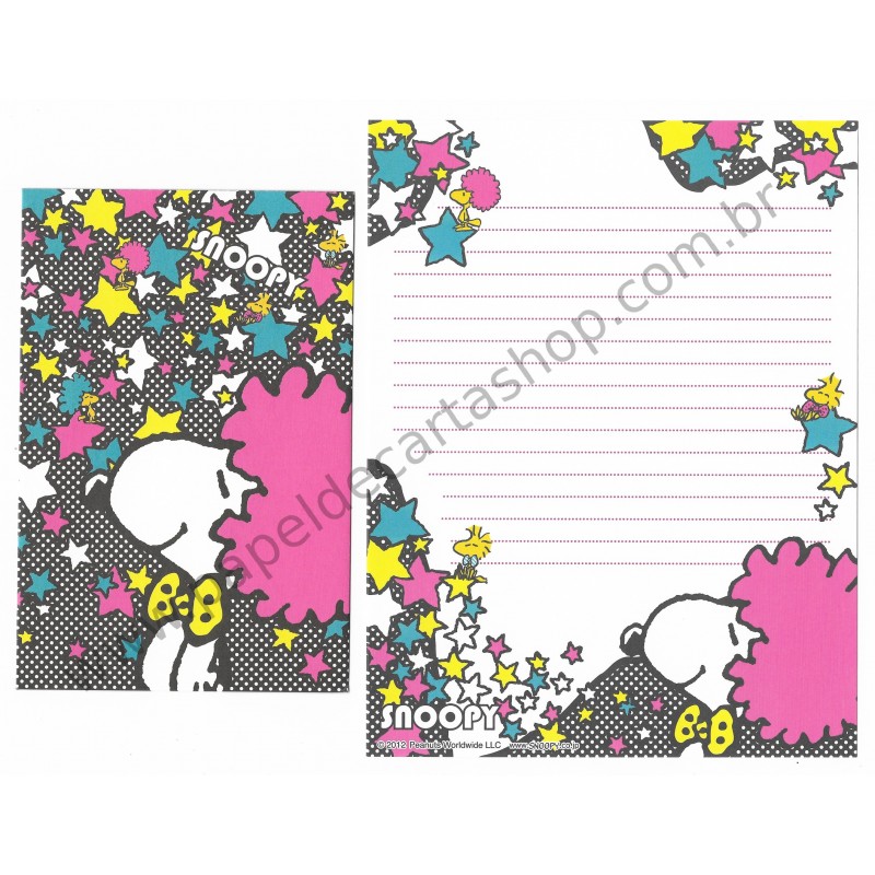 Kit 4 Conjuntos de Papéis de Carta Peanuts Co Jp Disco (PI)