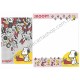 Kit 4 Conjuntos de Papéis de Carta Snoopy Co Jp Typing Letters Peanuts