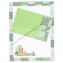 Conjunto de Papel de Carta Importado Sarah Kay 06