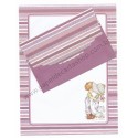 Conjunto de Papel de Carta Importado Sarah Kay 07