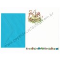 Conjunto de Papel de Carta Antigo Importado Holly Hobbie M26