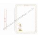 Conjunto de Papel de Carta Antigo Importado Holly Hobbie M27