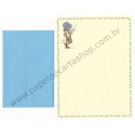 Conjunto de Papel de Carta Antigo Importado Holly Hobbie M33