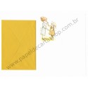 Conjunto de Papel de Carta Antigo Importado Holly Hobbie M35