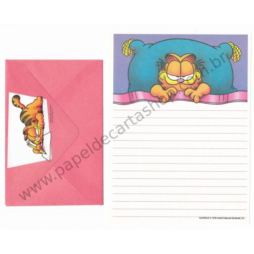 Conjunto de Papel de Carta Garfield Catnaps 02 - Paws