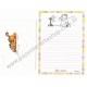 Conjunto de Papel de Carta Garfield Fan Mail - Paws