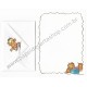 Conjunto de Papel de Carta Garfield Studying With Friends - Paws