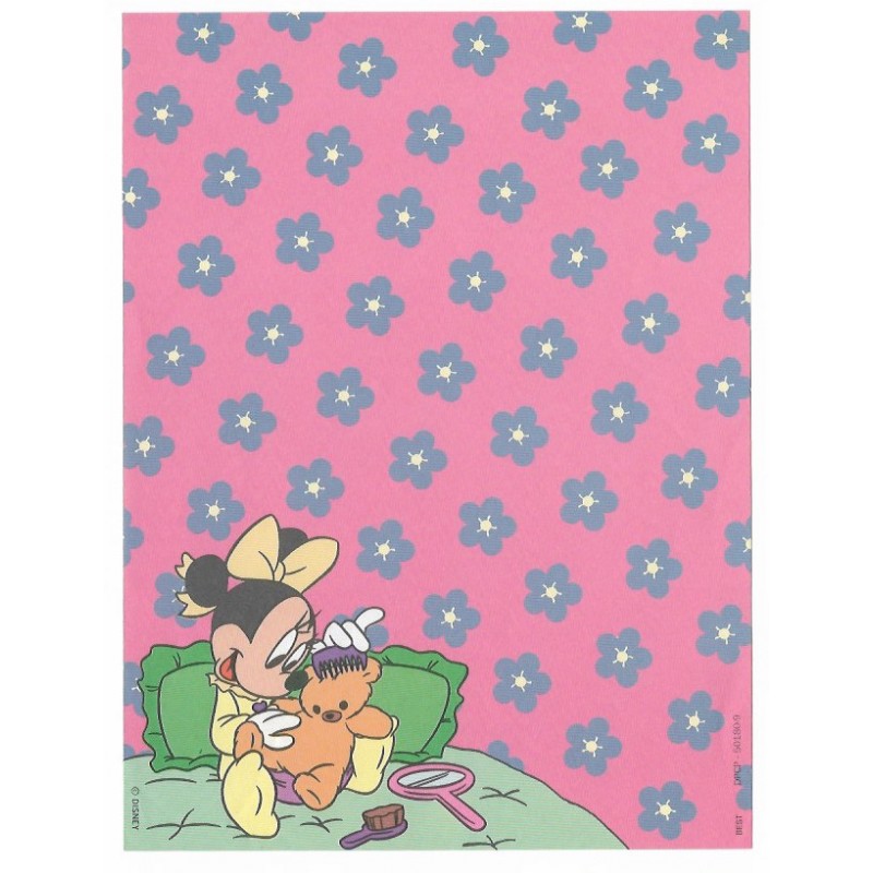 Papel de Carta Antigo Disney Minnie CRS - Best Cards