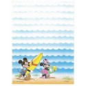 Papel de Carta Antigo Disney Mickey & Minnie Surf - Best Cards