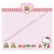 Ano 1996. Conjunto de Papel de Carta Hello Kitty VM Ade Sanrio