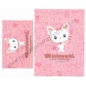 Ano 1998. Conjunto de Papel de Carta 100 Catsworld Vintage Sanrio Nijihan