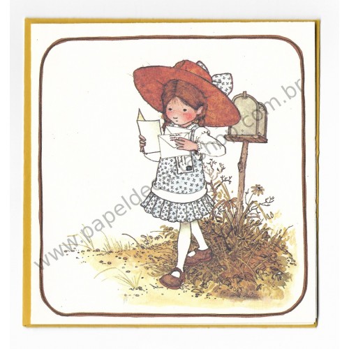 Notelette Antigo IMPORTADO Holly Hobbie 06 American Greetings