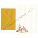 Conjunto de Papel de Carta Antigo Importado Holly Hobbie M59