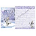 Conjunto de Papel de Carta Disney Frozen - Olaf The Expert on the Snow