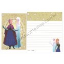 Conjunto de Papel de Carta Disney Frozen - Elsa & Anna (ND2)