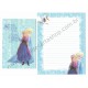 Kit 2 Conjuntos de Papel de Carta Disney Frozen Elsa & Anna