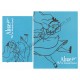 Conjunto de Papel de Carta Disney Alice in Worderland (Blue)