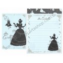 Conjunto de Papel de Carta Disney Cinderella (Dupla)