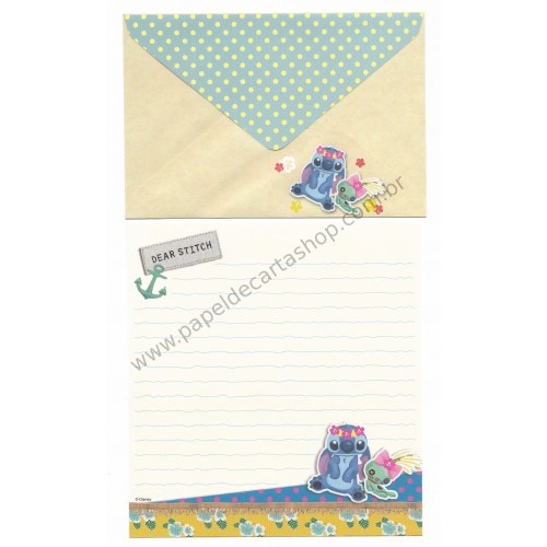 Conjunto de Papel de Carta Disney Dear Stitch AM