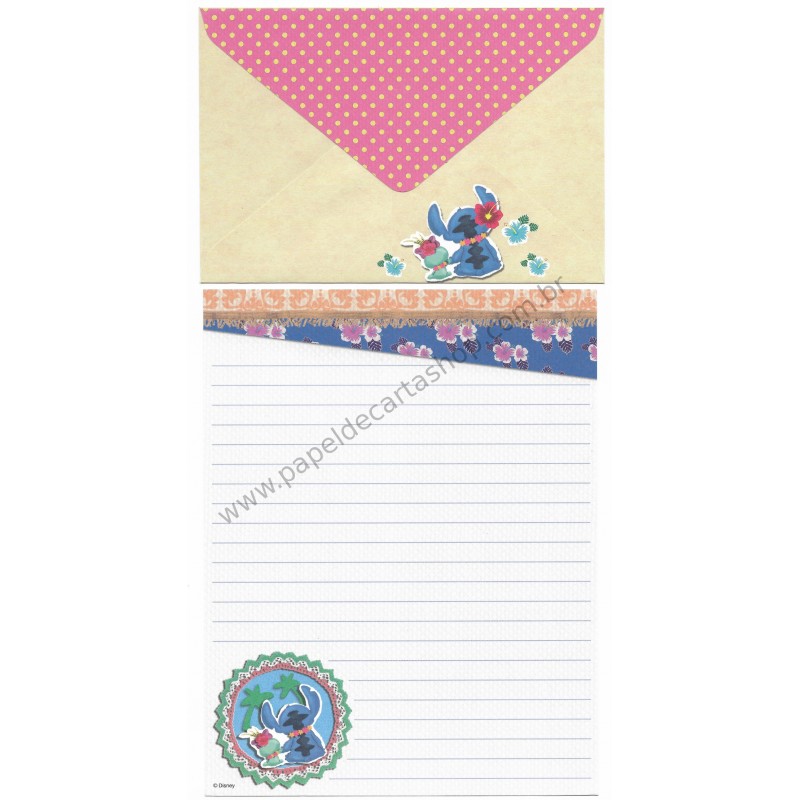 Conjunto de Papel de Carta Disney Dear Stitch AZ