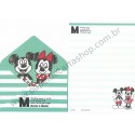 Conjunto de Papel de Carta Disney Mickey & Minnie (VD) - Kamio