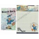 Conjunto de Papel de Carta Disney Donald Duck - Duck Around the Clock