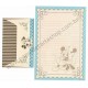 Conjunto de Papel de Carta Vintage Mickey & Minnie (CAZ)