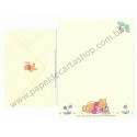 Conjunto de Papel de Carta Disney Winnie The Pooh Works