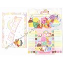Kit 2 Conjuntos de Papel de Carta Disney Pooh Sweet Ice Cream