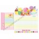 Kit 2 Conjuntos de Papel de Carta Disney Pooh Sweet Ice Cream