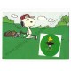  ANTIGO IMPORTADO COM SELINHO PARA COLAR Snoopy Golf Hmk