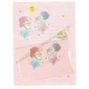 Conjunto de Papel de Carta Antigo Little Twin Stars (Rosa)