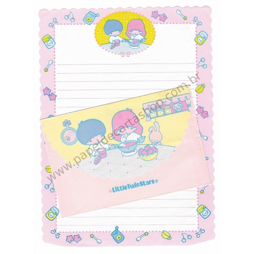 Conjunto de Papel de Carta Antigo Little Twin Stars (AM)