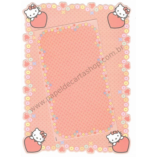 Conjunto de Papel de Carta Hello Kitty (LA) Sanrio - GRAFONS