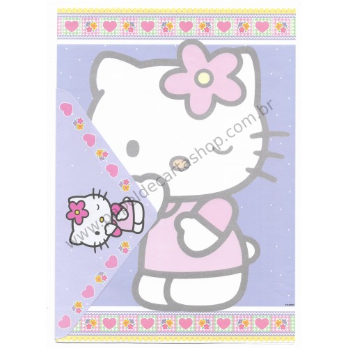 Conjunto de Papel de Carta Hello Kitty (LL) Sanrio - GRAFONS