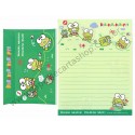 Ano 1994. Conjunto de Papel de Carta Keroppi CVD Antigo (Vintage) Sanrio