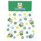 Ano 2012. Conjunto de Papel de Carta Keroppi Fun Sanrio