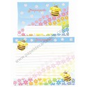 Ano 2002. Conjunto de Papel de Carta PomPomPurin Bee2 Sanrio