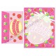 Ano 2002. Conjunto de Papel de Carta Keroppi Strawberry Sanrio
