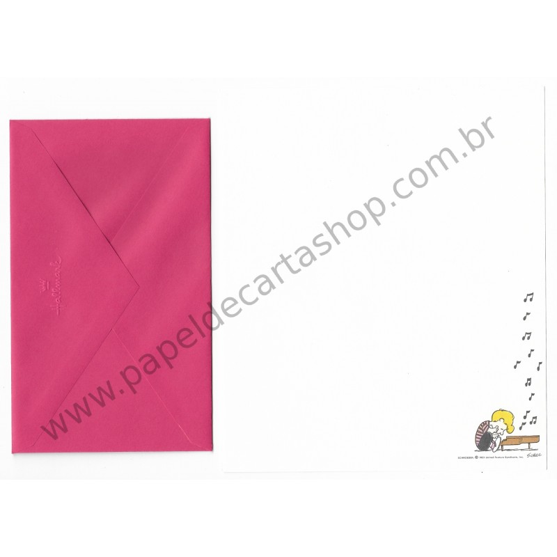 Conjunto de Papel de Carta Antigo Importado SCHROEDER M10