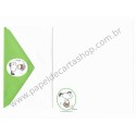 Conjunto de Papel de Carta Antigo Importado SNOOPY M14