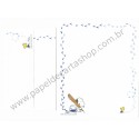 Conjunto de Papel de Carta Antigo Importado SNOOPY M3